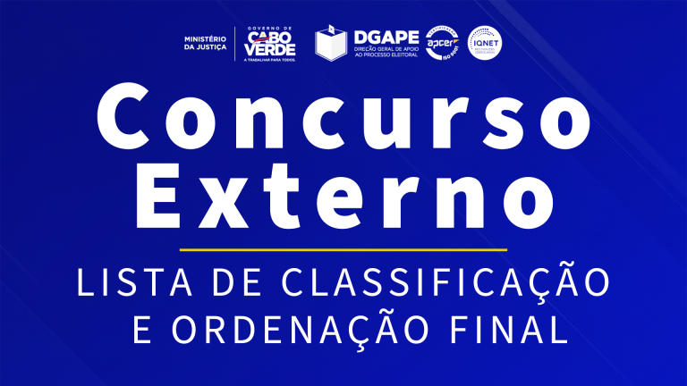 Lista de Classificação e Ordenação final do concurso publico