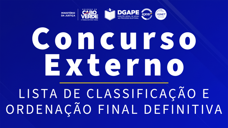 Lista de Classificação e Ordenação Definitiva do concurso publico